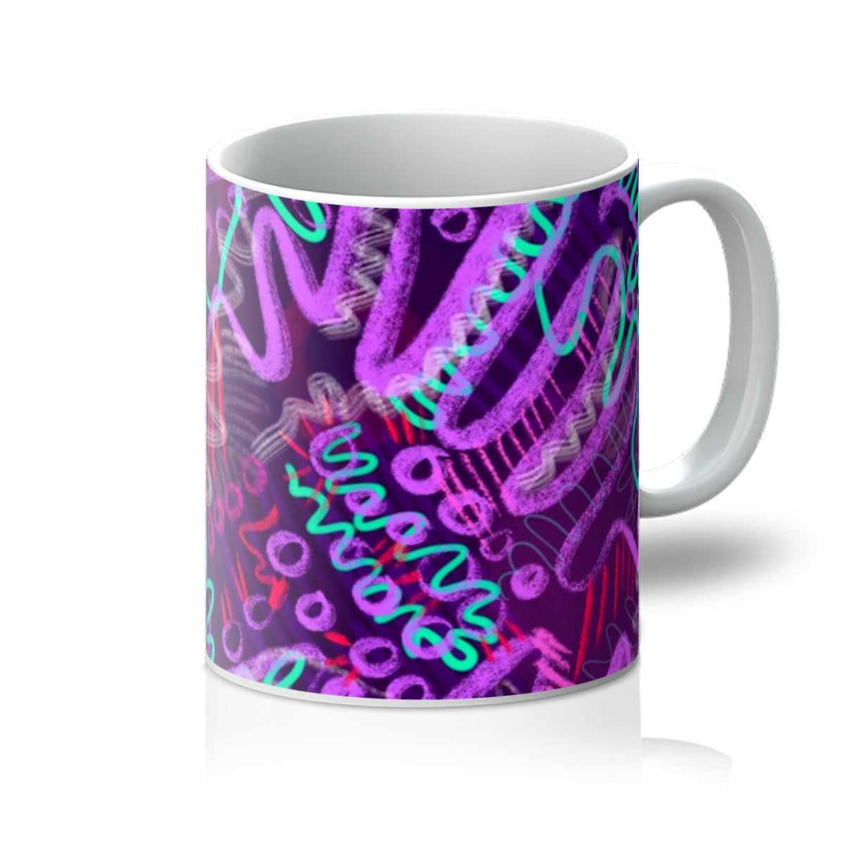 Purple Daily Doodle Mug