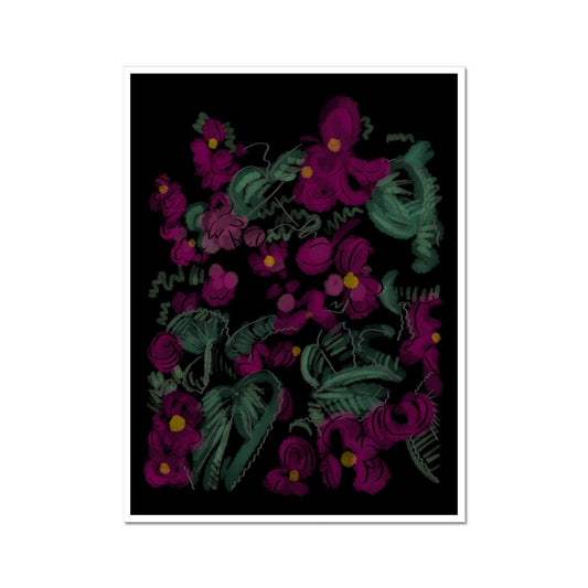 Begonia Who Photo Art Print